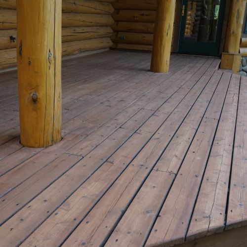 Image of deck painted by Tightline Painting.